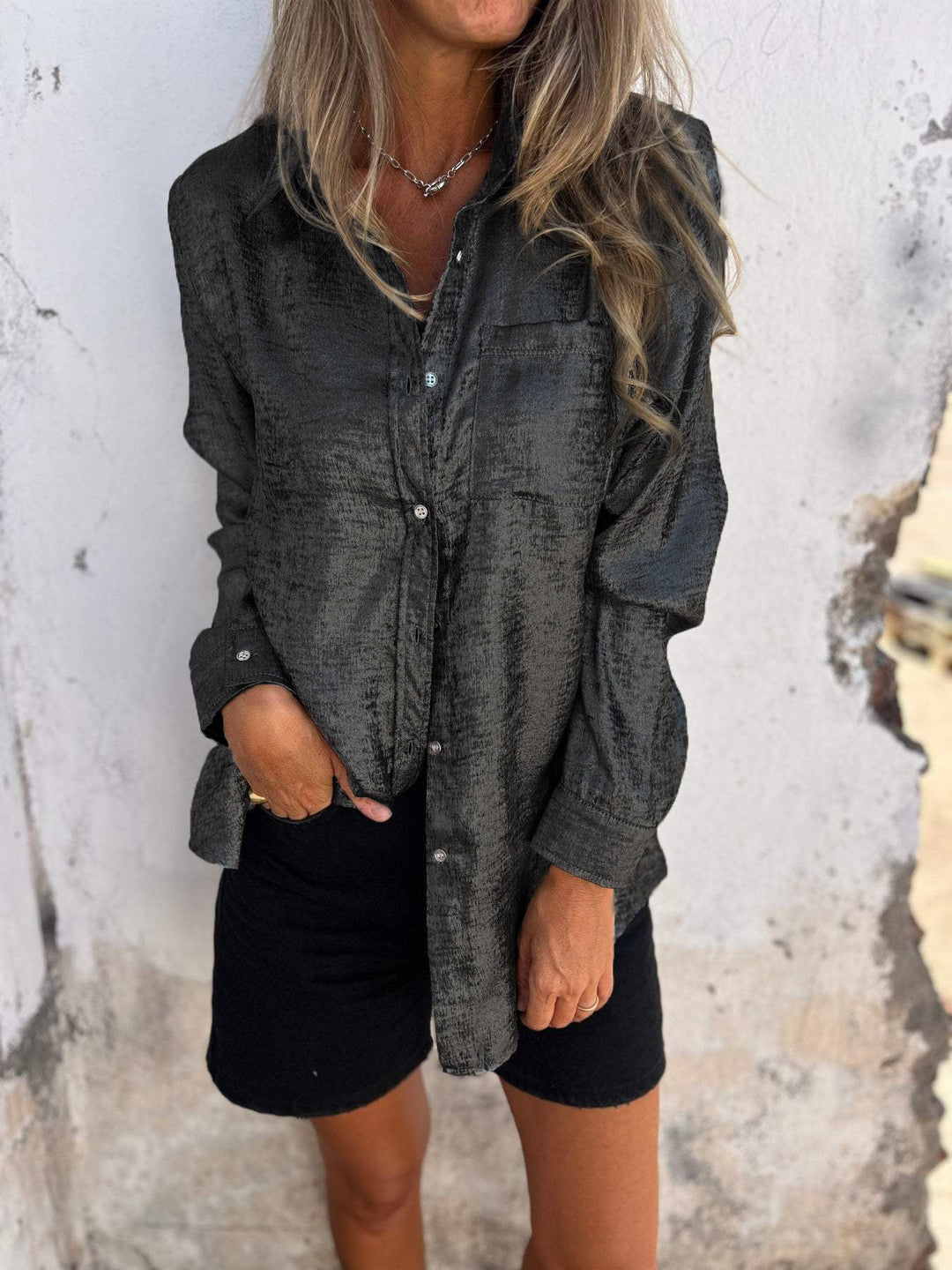 Amaya | Radiant Shimmer Blouse