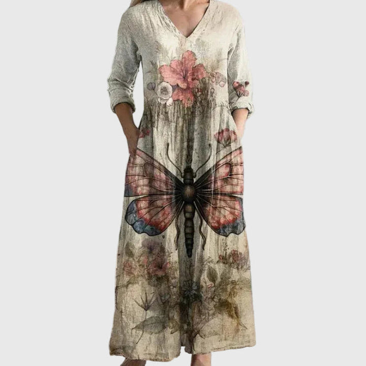 Wanda | Graceful Flowing Maxi Dress
