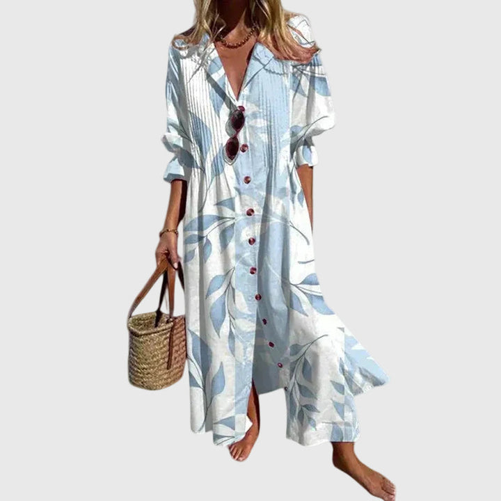 Minerva | Elegant Bohemian Maxi Dress